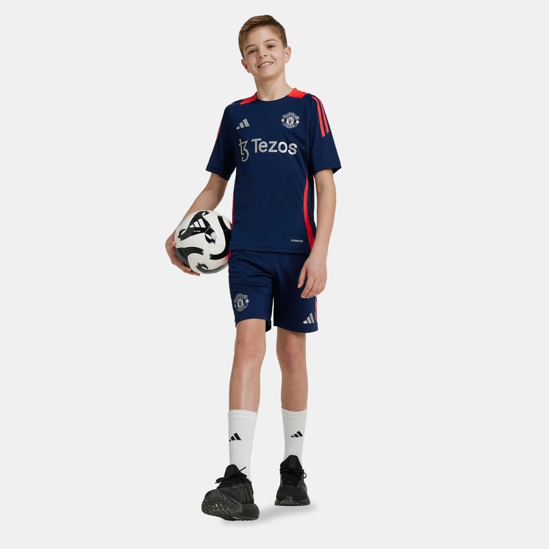 Adidas Kids' Manchester United Tiro 24 Competition Training Football Shorts - Image 1