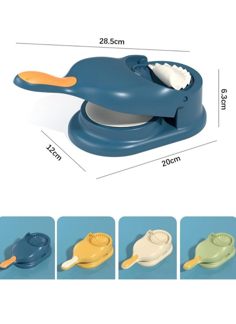 Hihonor - 2 in 1 Dumpling Maker Machine for Adult Kids, Dumpling Skin Maker Dumpling Moulds, Home Manual Dumpling Making Tool, Happy & Easy to Make Dumplings for Family Ngiht - Image 1
