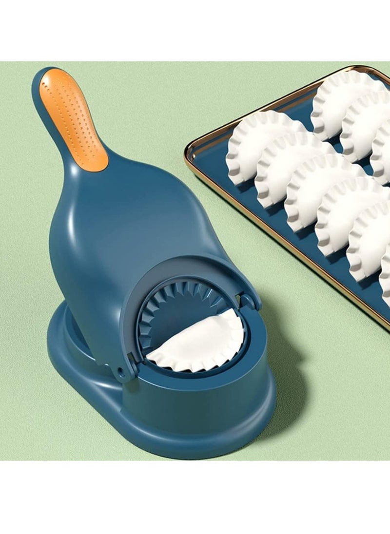 Hihonor - 2 in 1 Dumpling Maker Machine for Adult Kids, Dumpling Skin Maker Dumpling Moulds, Home Manual Dumpling Making Tool, Happy & Easy to Make Dumplings for Family Ngiht - Image 1
