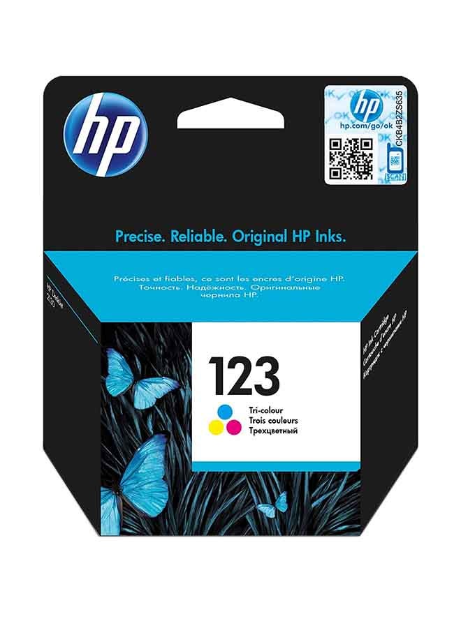 HP خرطوشة حبر أصلية بثلاثة ألوان 123 أصفر / أزرق / وردي - Image 1