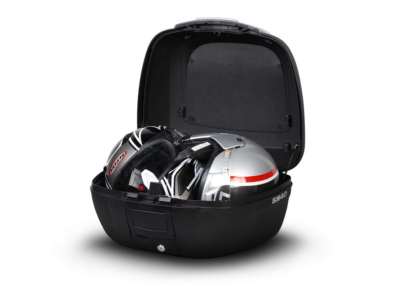 SHAD Motorcycle Top Case, Black, 40 Liter, Compatible with Scooter and Motorcycle - Image 2