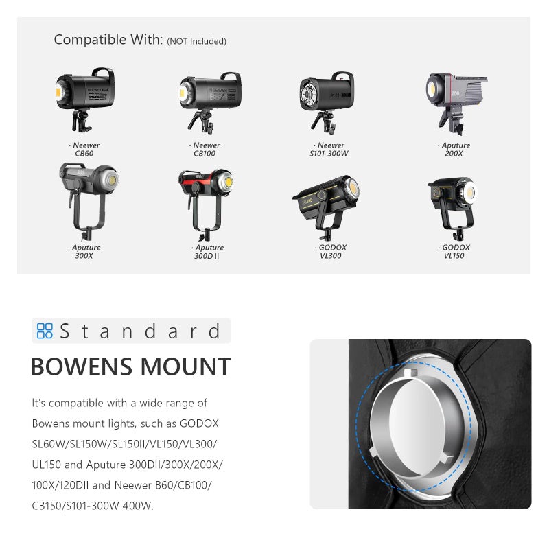 FX Studio Bowens Mount Octa Softbox 120cm - Image 4