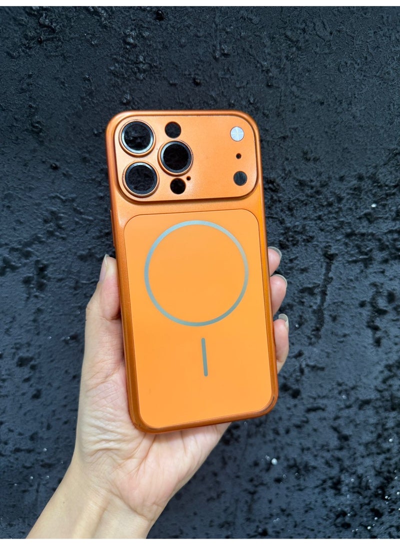 جراب لهاتف ايفون 14 برو ماكس - مع حامل Magsafe سلم نحيف للغاية، [لتغيير شكل ولون هاتفك مع حماية من الدرجة العسكرية]، بدون تقنية الاصفرار، ظهر مقاوم للخدش، غطاء مغناطيسي فائق النحافة - جراب راقي وفخم ويغير لون وشكل موبايلك بنسبة 100% - Image 1