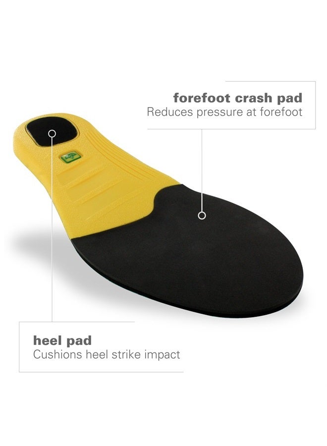 Spenco Polysorb Cross Trainer Athletic Cushioning Arch Support Shoe Insoles Women's 9-10.5/Men's 8-9.5  - Image 2