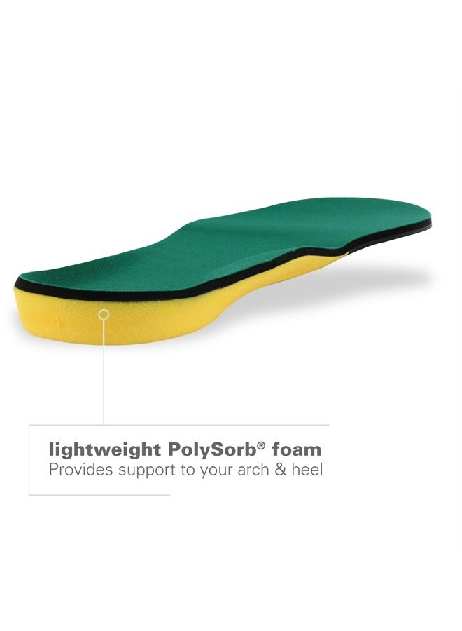 Spenco Polysorb Cross Trainer Athletic Cushioning Arch Support Shoe Insoles Women's 9-10.5/Men's 8-9.5  - Image 3
