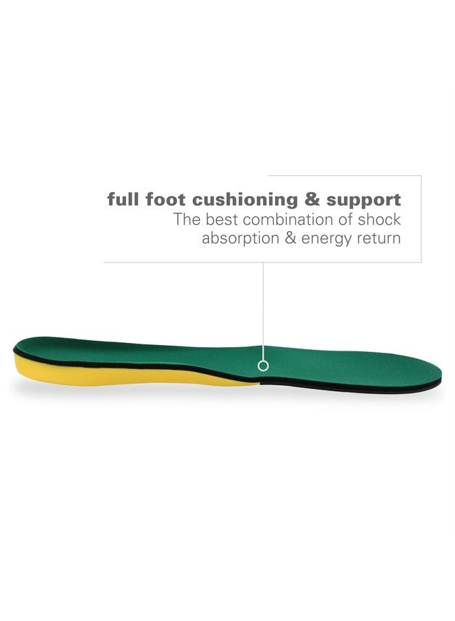 Spenco Polysorb Cross Trainer Athletic Cushioning Arch Support Shoe Insoles Women's 9-10.5/Men's 8-9.5  - Image 4