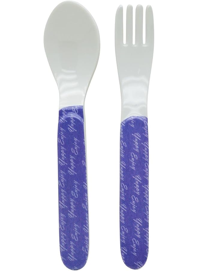 دينويل طقم ملعقة وشوكة للأطفال ملعقة وقت الدراسة Dwc2148Fstt 6 بوصة - Image 1