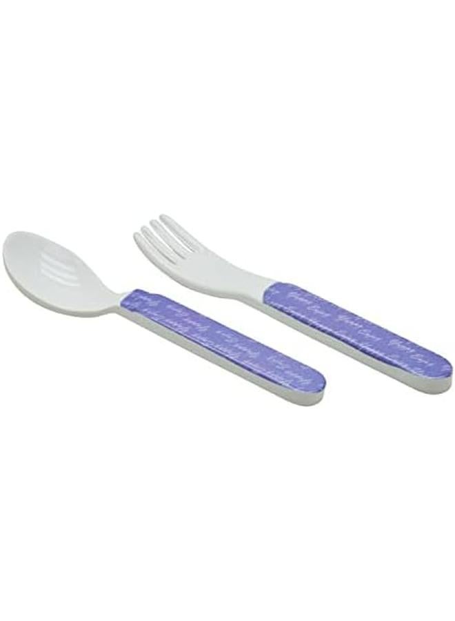 دينويل طقم ملعقة وشوكة للأطفال ملعقة وقت الدراسة Dwc2148Fstt 6 بوصة - Image 2