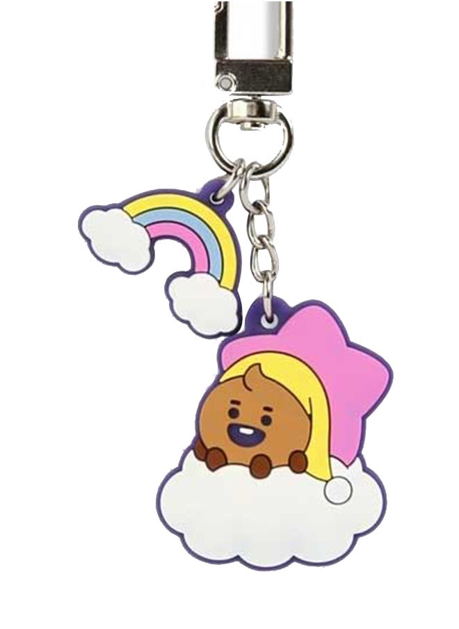 BT21 Dream of Baby Shooky Silicone Keychain  - Image 1