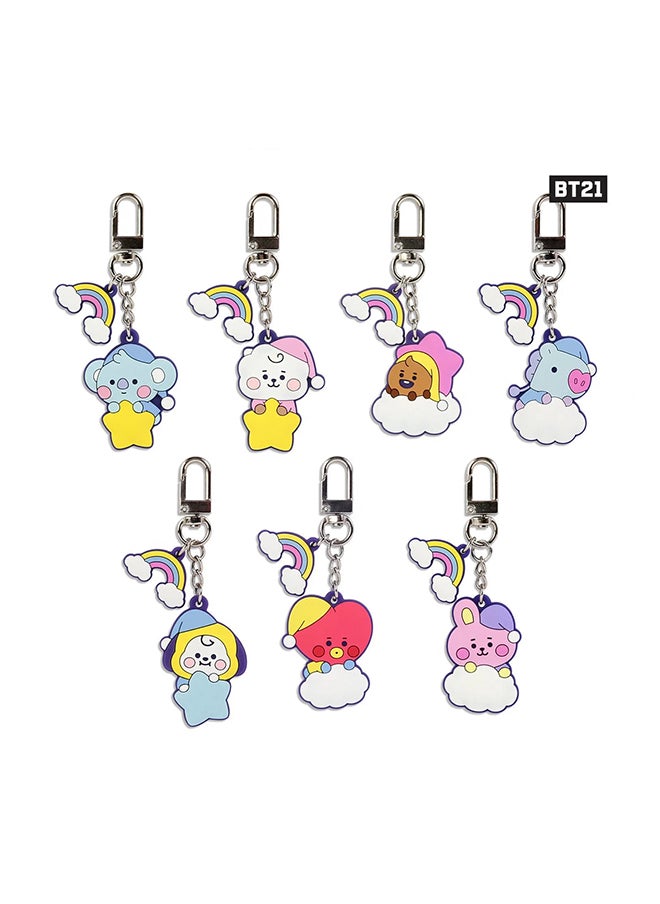 BT21 Dream of Baby Shooky Silicone Keychain  - Image 2