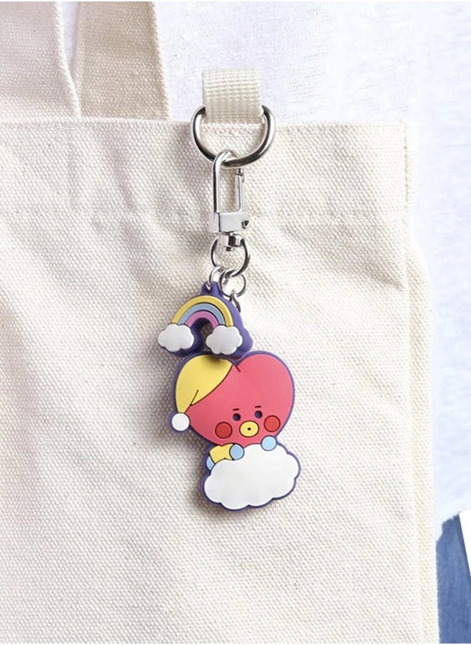 BT21 Dream of Baby Shooky Silicone Keychain  - Image 4