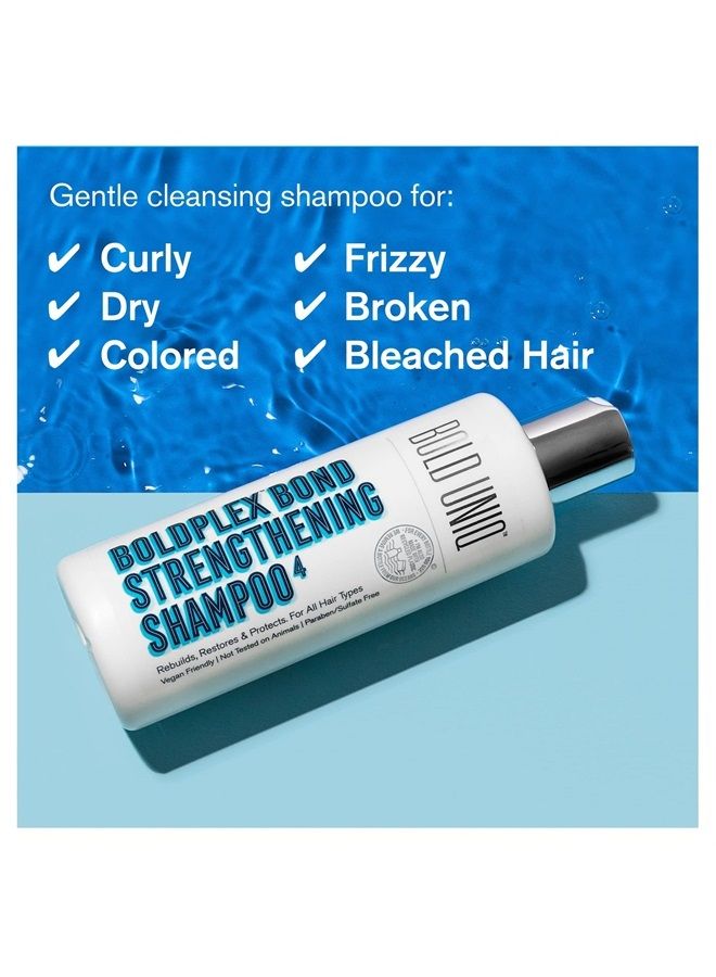 BOLD UNIQ BoldPlex 4 Bond Strengthening Protein Shampoo for Dry Damaged hair - Hydrating Formula for Curly, Dry, Colored, Frizzy, Broken or Bleached Hair Types. Cruelty-free & Vegan - Image 3