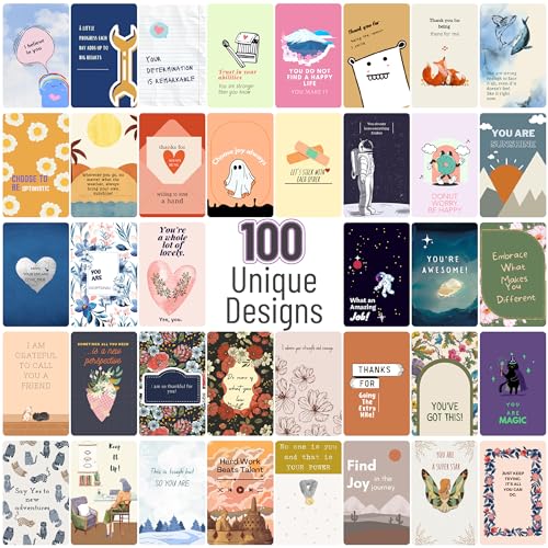 Mr. Pen Mr Pen Encouragement Cards 100 pcs Inspirational Cards Motivational Cards Inspirational Note Cards Motivational Quote Cards Kindness Cards Inspirational Quote Cards Bulk - Image 3