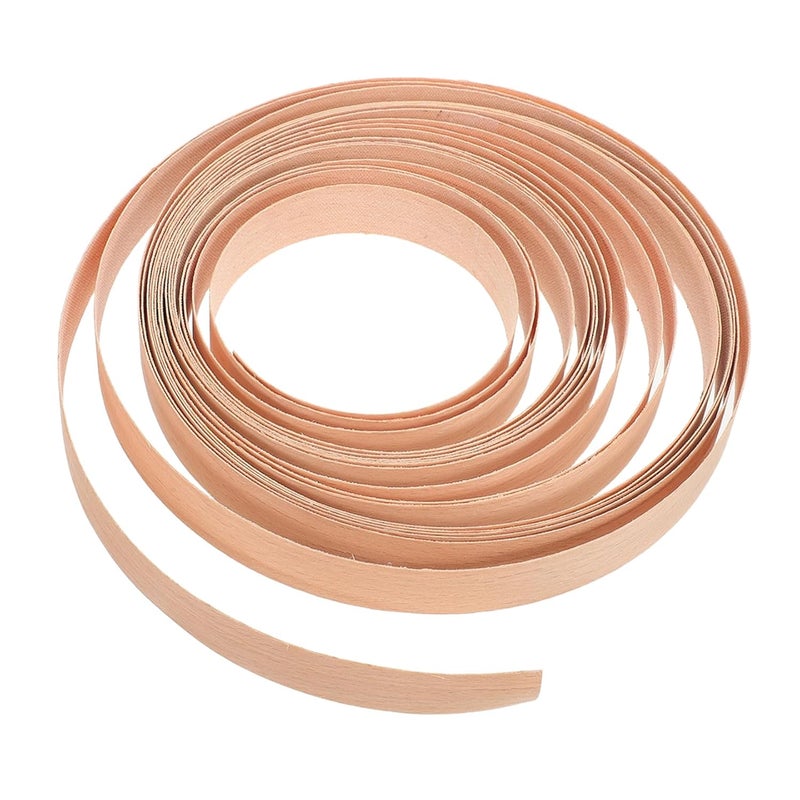 شريط حافة قشرة البلوط البيج سميك تقليم حواف أثاث خشب طبيعي - Image 1