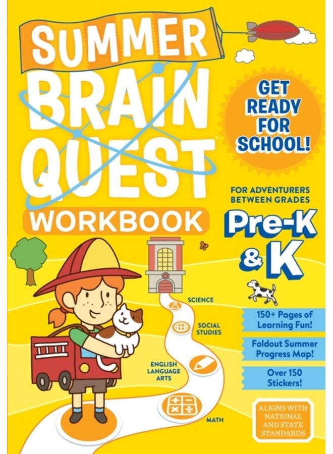 Summer Brain Quest Between Grades Pre K K - Paperback