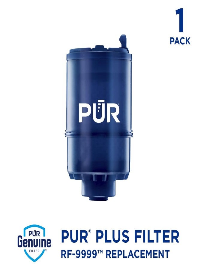 PUR PLUS Faucet Mount Replacement Filter 1-Pack, Genuine PUR Filter, 3-in-1 Powerful, Natural Mineral Filtration, Lead Removal, Blue (RF99991) - Image 2
