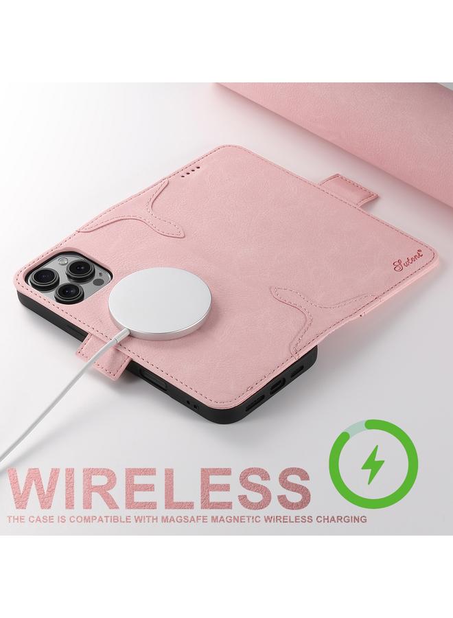 Suteni Case For iPhone 16 SUTENI J07 Multifunctional Horizontal Flip Magsafe Leather Phone Case - Image 5