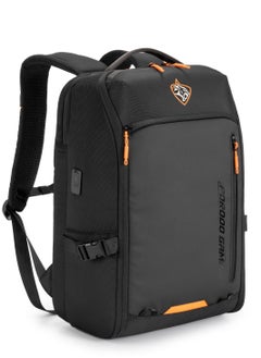 porodo PS5 Storage & Laptop Gaming Backpack with PD 40W Type-C Charging Port & Water-Resistant Material / Console/Controllers Storage / Glasses Holder Strap / Trolley Sleeve Design - Black  - Image 5