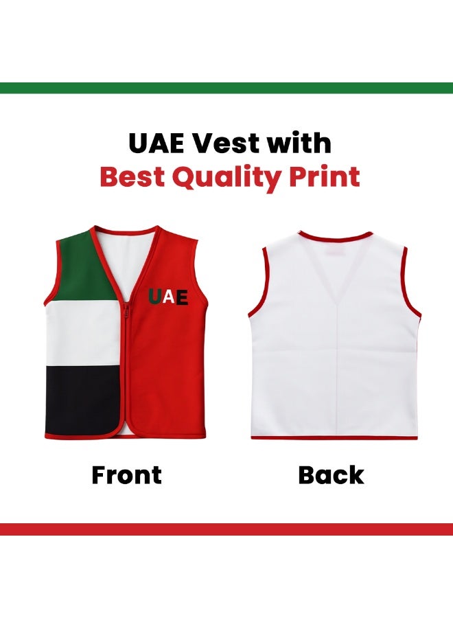 PRINTSHOP4ME UAE National Day Kids Girls UAE Vest | Stylish Girls Vests - Image 4