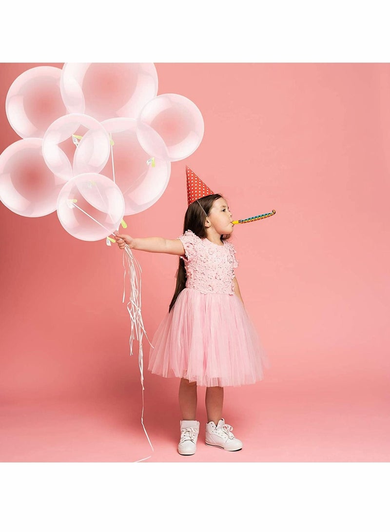 Excefore 30 Pieces Of Transparent Bobo Balloons, Bubble Balloons Are Suitable For Birthday Parties, Houses, Christm as, Wedding Anniversary, Indoor And Outdoor (25.4 Cm)  - Image 2