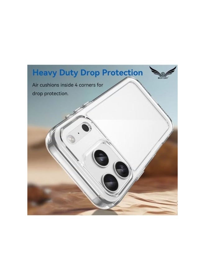 iPhone 17 Pro Max Case Clear, Slim Scratch Resistant Anti-Drop iPhone 17 Pro Max Cover Shockproof Protective Phone Case for iPhone 17 Pro Max 6.9 inch - Image 2