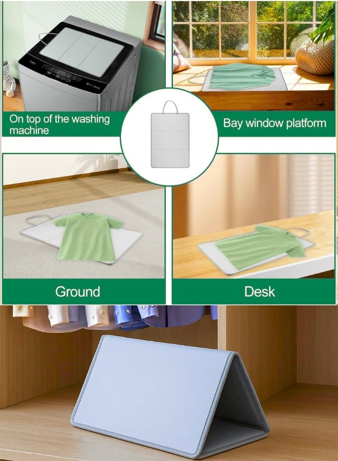Chase Up Hanging Ironing Board, Foldable Ironing Mat, Portable Ironing Mat for Home and Travel - Lightweight, Heat-Resistant, Space-Saving, Non-Slip Backing for Clothes, Suitcase-Friendly  - Image 3