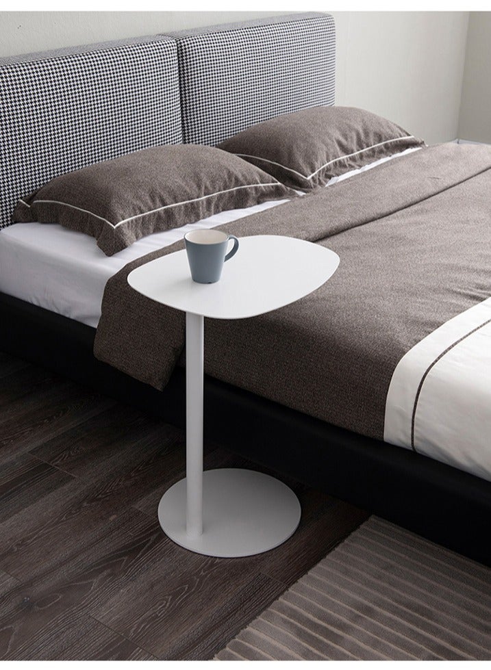 يونيفرسال طاولة القهوة البيضاء طاولة جانبية لغرفة المعيشة منتصف القرن طاولة جانبية حديثة لغرفة النوم مقهى صوفا الدراسة غرفة المعيشة الشرفة غرفة الطعام مكتب غرفة الشاي - Image 2