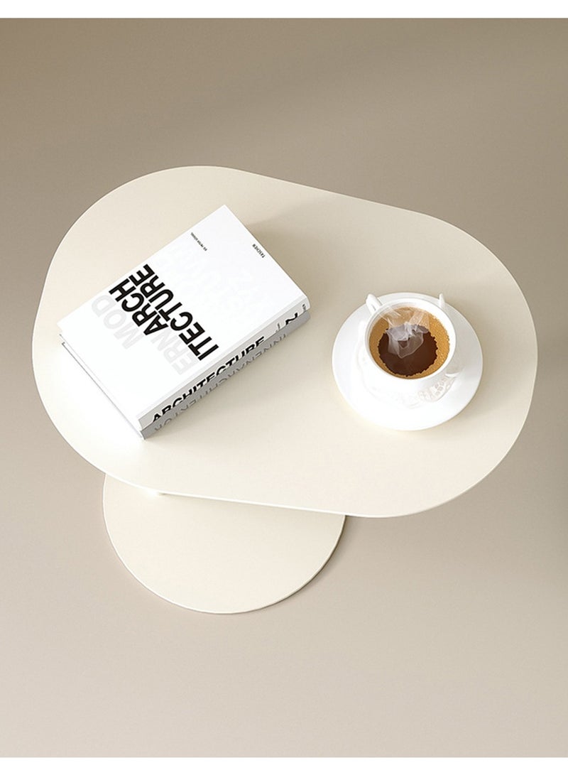 يونيفرسال طاولة القهوة البيضاء طاولة جانبية لغرفة المعيشة منتصف القرن طاولة جانبية حديثة لغرفة النوم مقهى صوفا الدراسة غرفة المعيشة الشرفة غرفة الطعام مكتب غرفة الشاي - Image 4