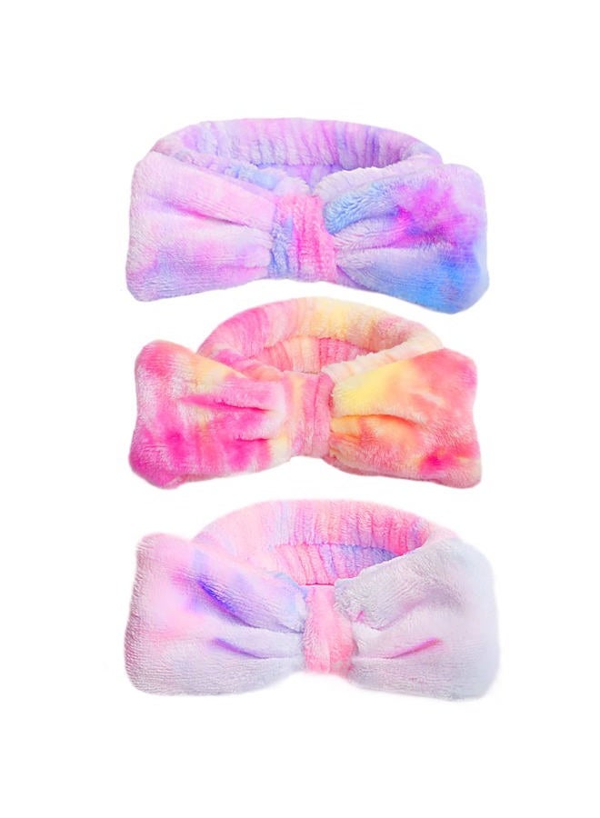 WSYUB Spa Headband,Makeup&Skincare Headbands,Headband for Washing Face,Teen Girls Fuzzy Hair Bands for Women - Image 1