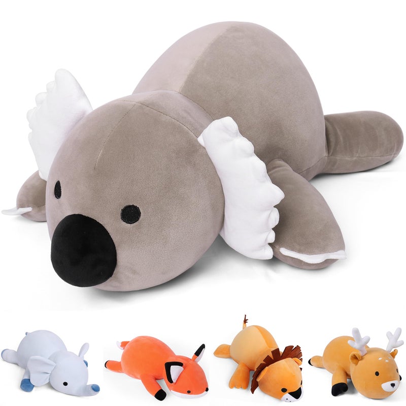 OurHonor Weighted Stuffed Animals  4.2Lb Weighted Koala Plush  24in Giant Koala Throw Pillow Soft Plushie Doll Toy Gifts - Image 1
