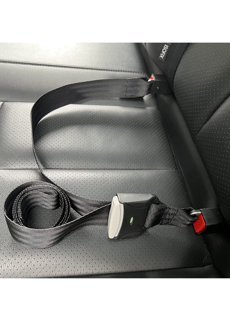 Generic - Seat Straps for General ISOFIX, Baby Seat Car Fixing Straps Adjustable with Latch Interface 1Pcs - Image 1