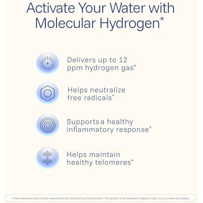 ProHealth Molecular Hydrogen Longevity Water Tablets | Clinically Studied | Third-Party Tested | 80 mg, 30 Tablets - Image 5