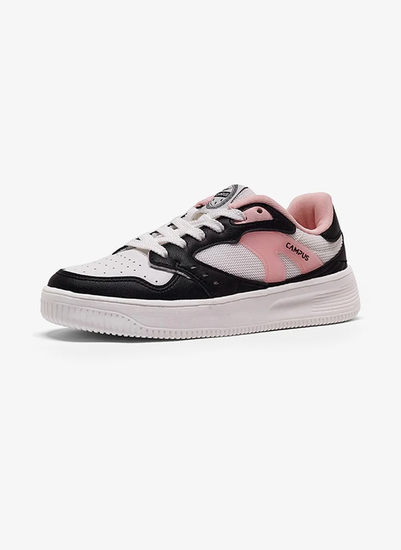 Campus FLOD Women Flod Memory Foam Lace-Up Sneakers-White for Women | Best Price UAE