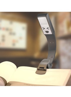 Excefore Lightweight Rechargeable 9 LED Amber Book Light, Portable Rechargeable Reading Lamp for Kindle, for Kindle, Travel,and Study,Bookmark Light with 3 Colors & Stepless Dimming  - Image 5