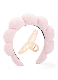 Estool Spa Headbands For Women Nonslip Spa Headband For Washing Face Makeup Headband With Strong Water Absorption For Makeup Removal Skincare Shower(Pink)