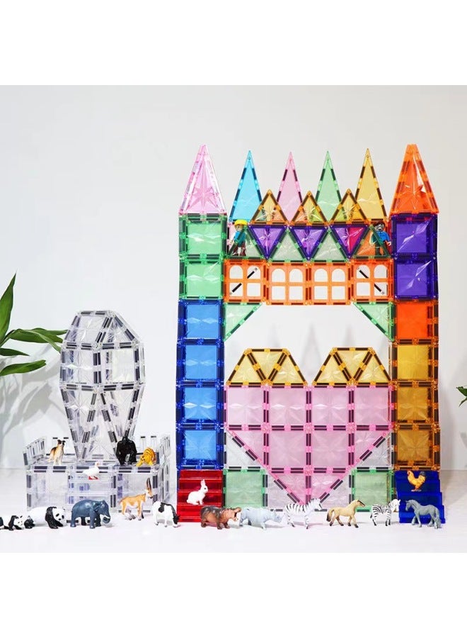 Magnescape Octagon Star Color Window Magnetic Sheet Diamond Surface Strong Magnetic Sheet Export Same-Color:Star Diamond 15cm Square 4 Color Box  - Image 5