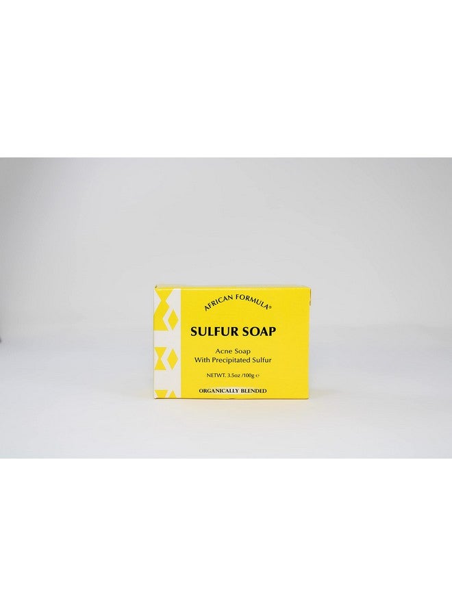African Formula Sulfur Soap Jabon de Azufre (6-PACK) Acne Treatment Facial Soap (3.5oz) - Image 3