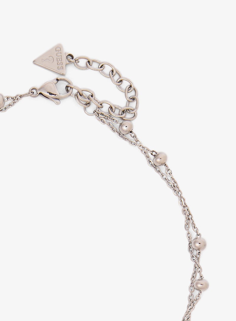GUESS Double Chain Chain Necklace - Image 3
