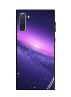 VR CREATIVE Protective Case Cover For Samsung Galaxy Note10 5G Abstract Crossed Lines Galaxy Seamless Design Multicolour  - Image 1