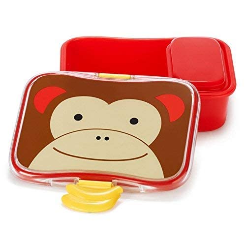 Skip Hop Zoo Lunch Kit Monkey (3 Years to 6 Years), Red, (SH9J648110) - Image 2