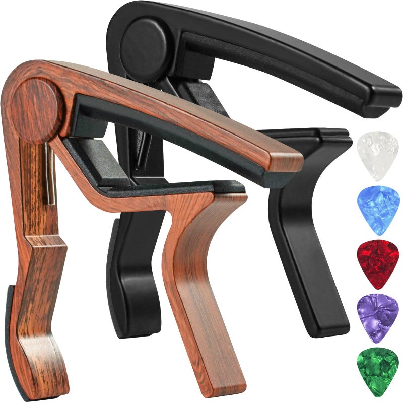 Tuzier Guitar Capo for Acoustic and Electric Guitar Accessories 2 pack - Image 2