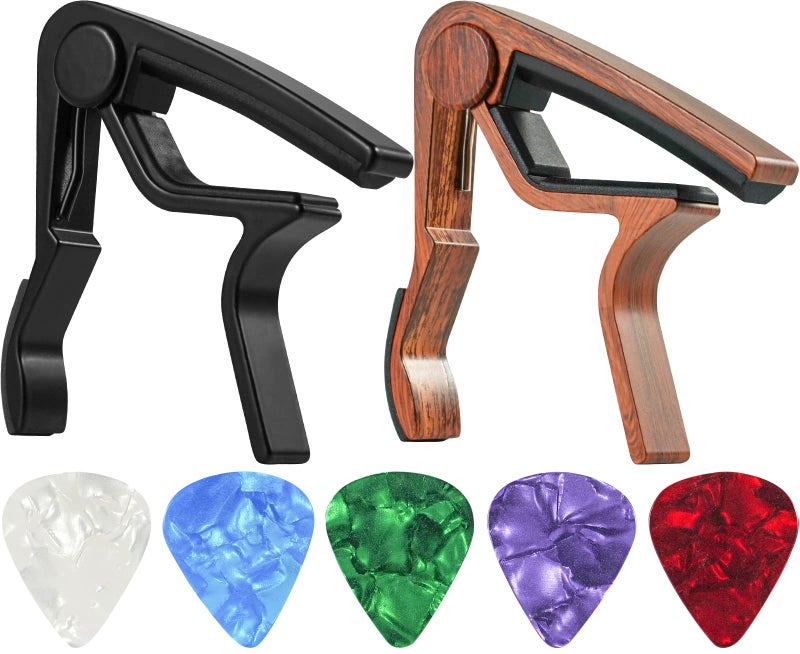 Tuzier Guitar Capo for Acoustic and Electric Guitar Accessories 2 pack - Image 5