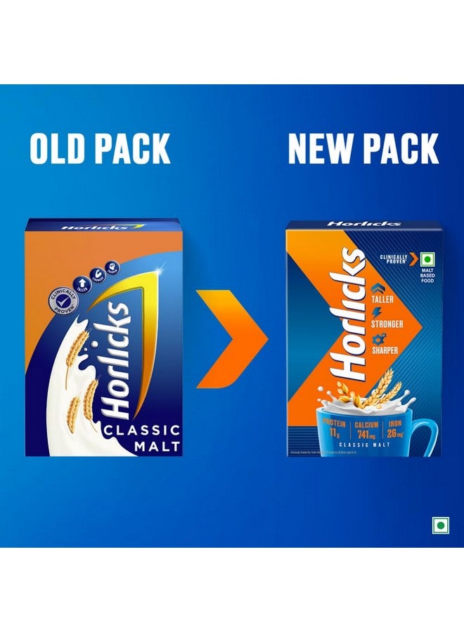 Horlicks Horlicks Health & Nutrition Drink 1 kg Refill Pack, For immunity and 5 signs of growth (Classic Malt)  - Image 4