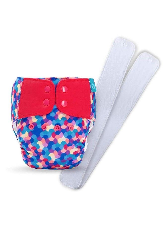 Baby Cloth Diaper Waterproof Reusable Adjustable Pocket Diaper 2.0 With Leg Gusset Wet Free Lining & 2 Extra Long Cotton Inserts(6 36 Months Mosaic) - pzsku/Z0D1AADE606CBA2625228Z/45/_/1692273993/31fadd92-ff95-456f-b62d-6ee0f2c6fc60