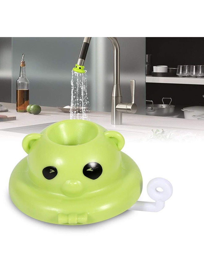 NIBEMINENT Cartoon Adjustable Tap Shower Head Green 8*6.6*4centimeter - Image 2