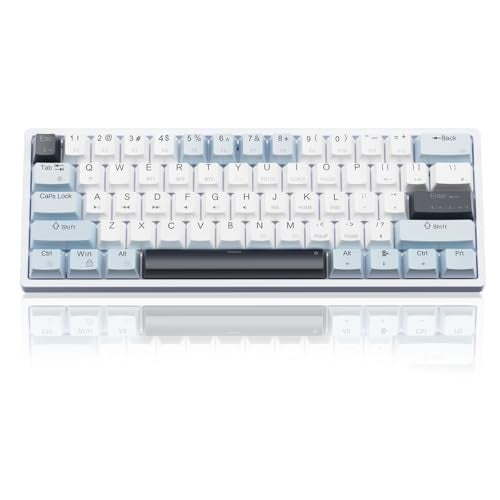 SOLAKAKA SK961 Wireless Mechanical Keyboard with RGB BacklightTriMode BT50Wired24GHz 60 Percent Wireless Gaming KeyboardRed Switch - Image 1