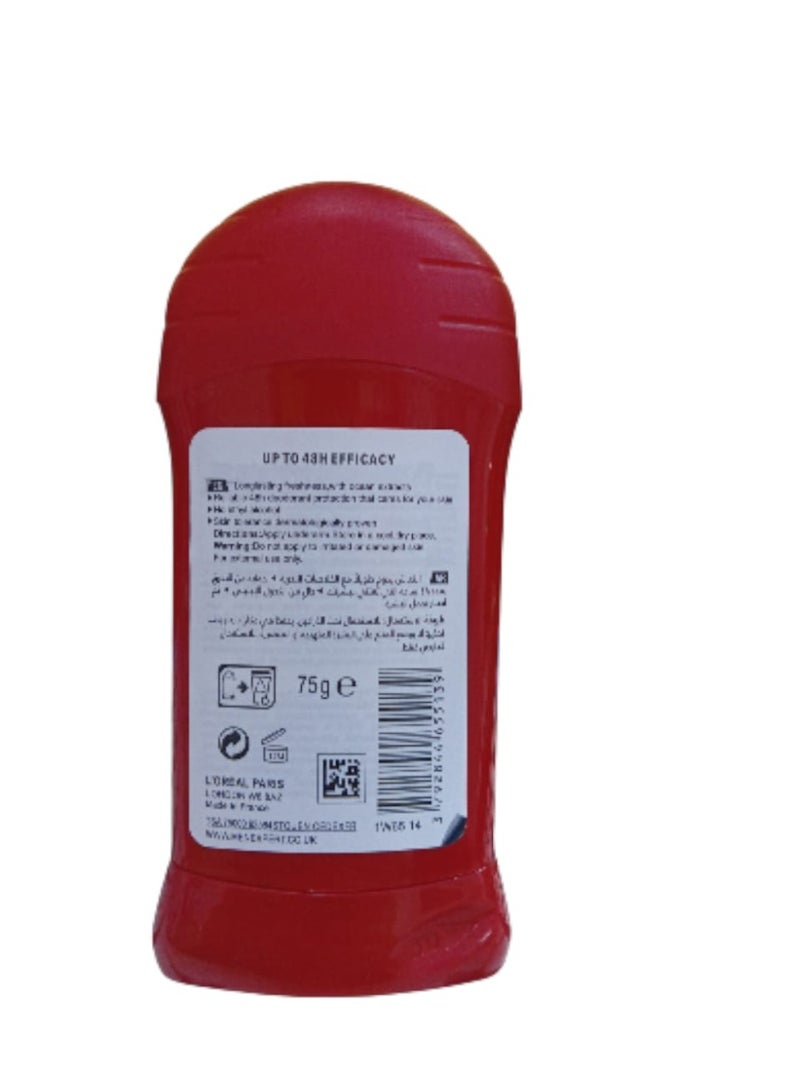 لوريال باريس مزيل عرق ستريس ريزست للرجال – حماية حتى 48 ساعة – 75 جم - Image 2