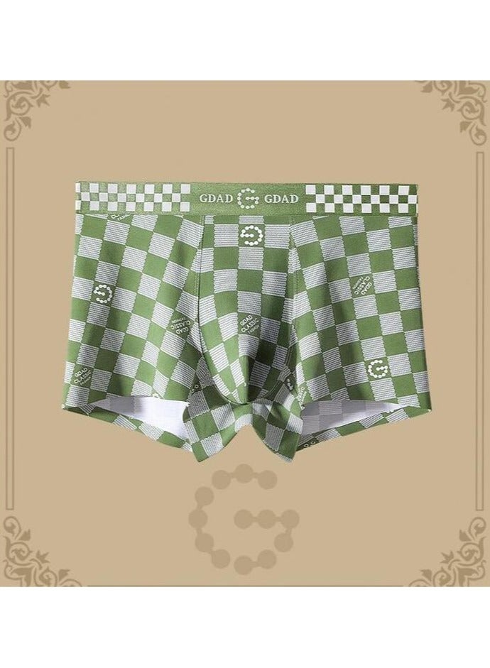 Boxed Men's Fashionable Printed Summer Lightweight Boxed Underwear Set Of 4 Pieces  - Image 3
