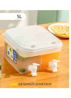 Y&D Double compartment flip 5L large capacity cold kettle with double taps  - Image 3