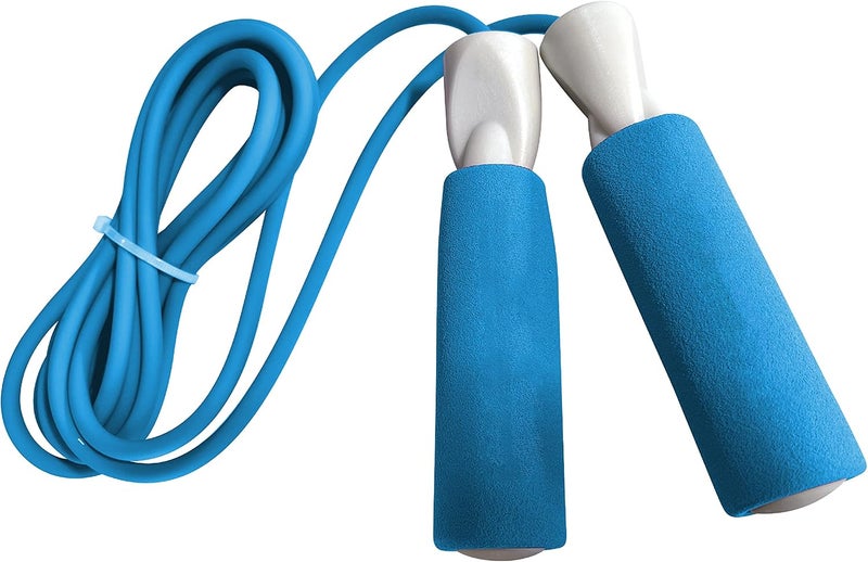 Nivia Ergonomic Jump Rope - Tangle-Free Skipping Rope for Speed Jumping, Boxing, and Cardio (Blue) | Speed Training Rope for Cardio, Boxing, Fitness and Conditioning - Image 1